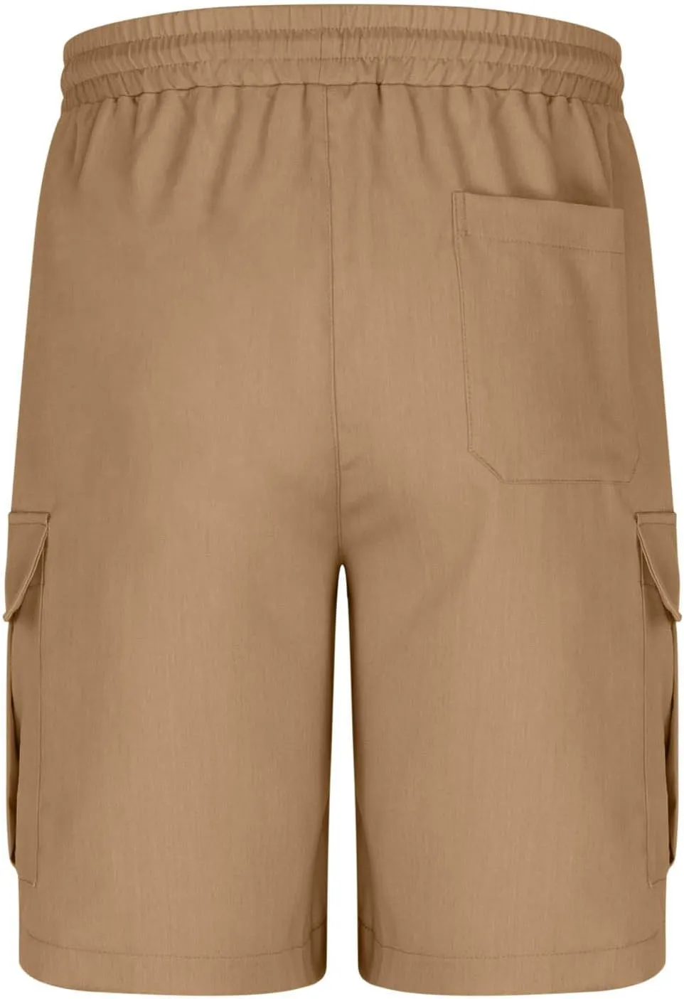 Cargo Shorts for Men Casual 2025 Summer Outdoor Workout Short Pants Trendy Elastic Waist Lightweight Work Shorts