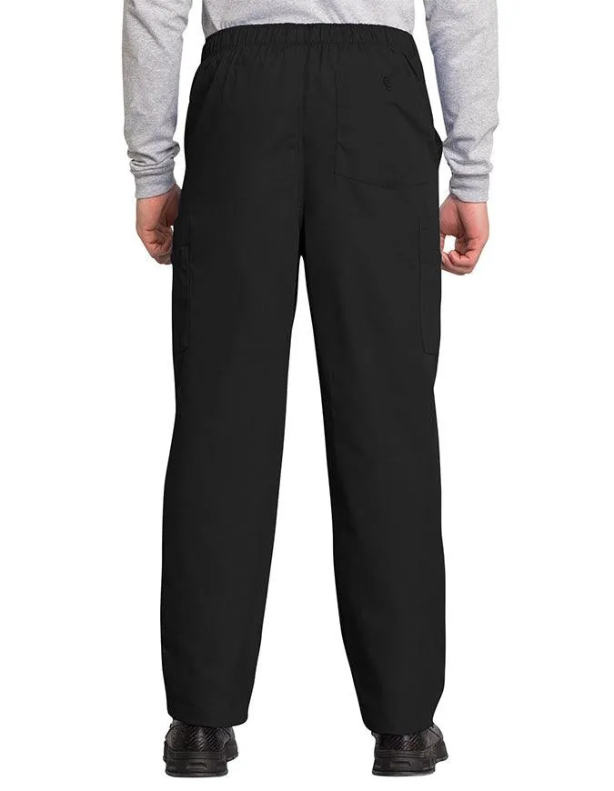 Cherokee Workwear Men's Drawstring Cargo Tall Scrub Pant