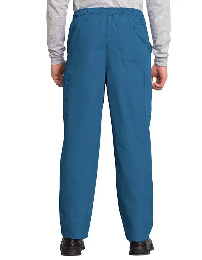Cherokee Workwear Men's Drawstring Cargo Tall Scrub Pant