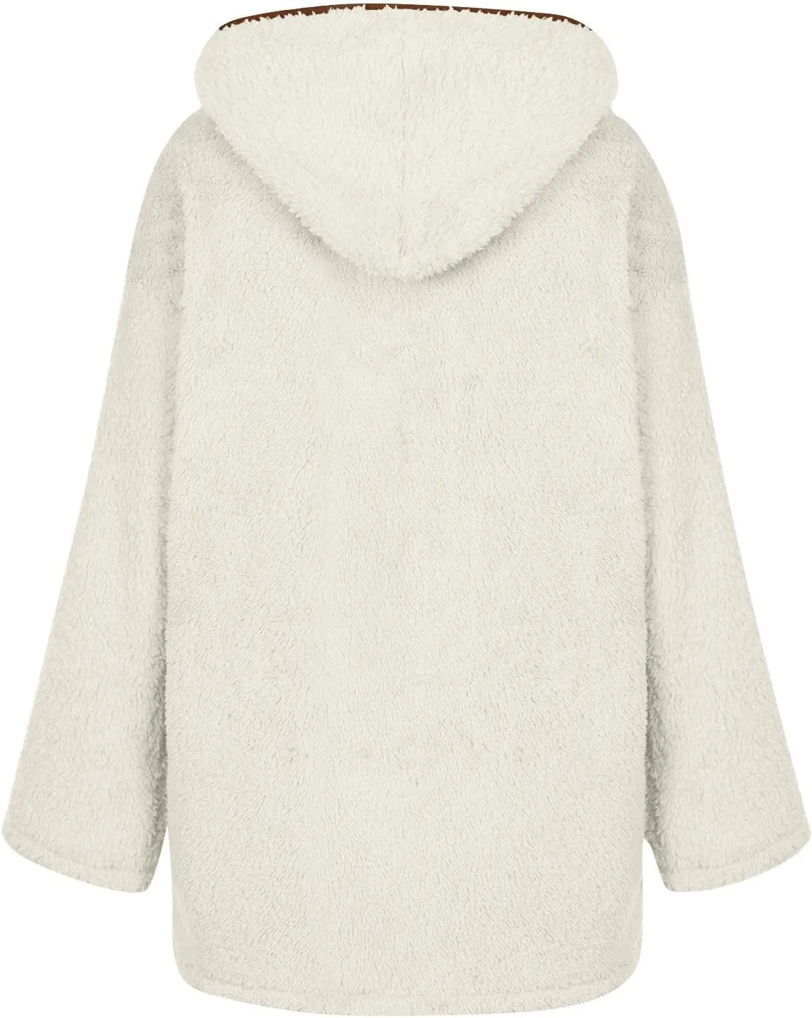 ChicCrate Women's Winter Coat 2025 Sherpa Fleece Shearling Trendy Jackets Warm Clothes Oversized Open Front Cardigan Outwear