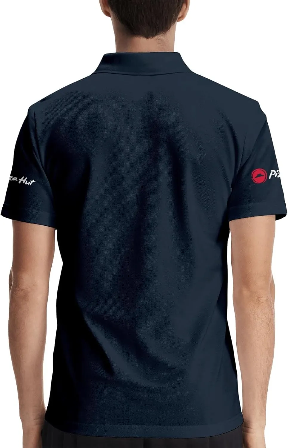 Mens Polo-Shirt T-Shirt Short Sleeve Crew Neck T Shirts for Men Work Uniform Funny Clothes