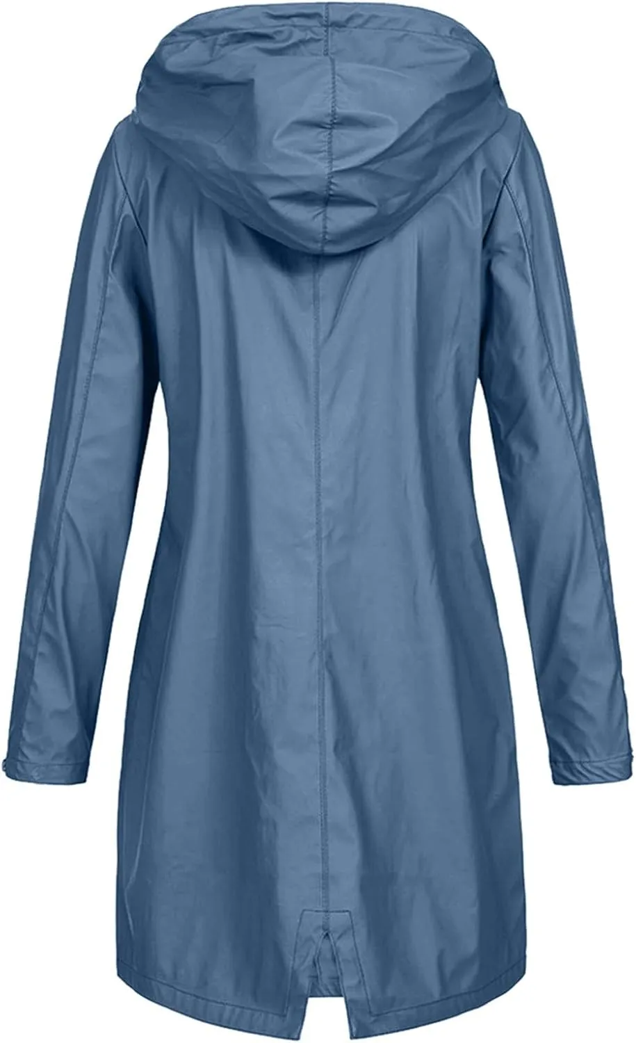 Rain Jackets for Women Oversized Waterproof Long Raincoats Windbreaker Casual Lightweight Outdoor Hooded Trench Coats