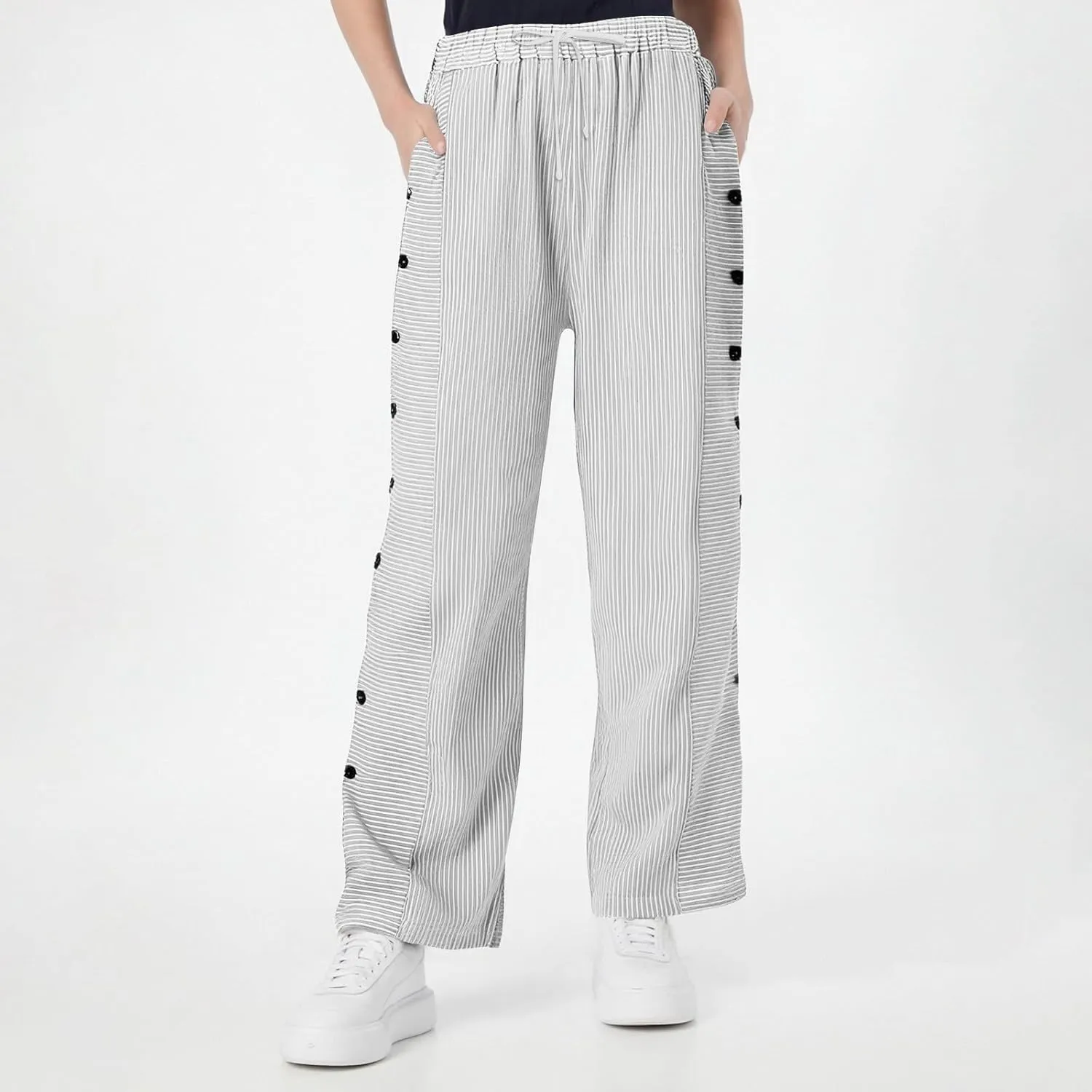 Straight Leg Summer Yoga Slacks Womens Casual Long Stretch Cosy Pants Womans Coloured